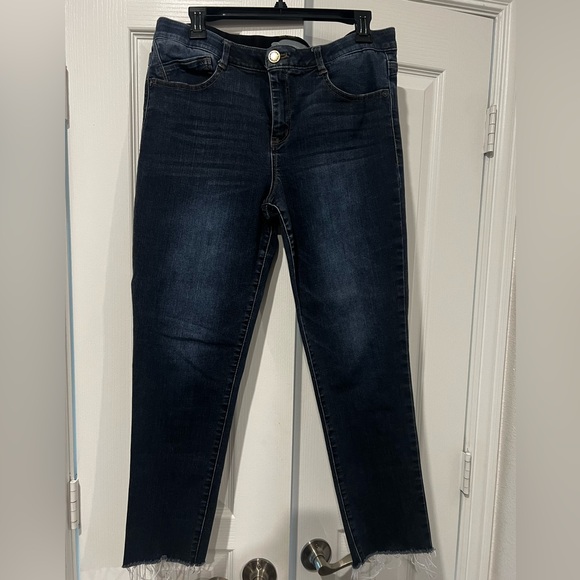 Wit & Wisdom Denim - Wit & Wisdom ‘Ab’Solution Dark Wash Skinny Jeans – Stretch – Women’s Size 14
